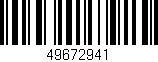 Código de barras (EAN, GTIN, SKU, ISBN): '49672941'