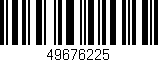 Código de barras (EAN, GTIN, SKU, ISBN): '49676225'