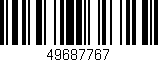 Código de barras (EAN, GTIN, SKU, ISBN): '49687767'