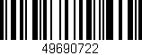 Código de barras (EAN, GTIN, SKU, ISBN): '49690722'