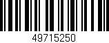 Código de barras (EAN, GTIN, SKU, ISBN): '49715250'