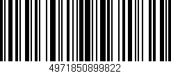 Código de barras (EAN, GTIN, SKU, ISBN): '4971850899822'