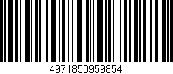 Código de barras (EAN, GTIN, SKU, ISBN): '4971850959854'