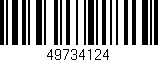 Código de barras (EAN, GTIN, SKU, ISBN): '49734124'