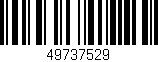 Código de barras (EAN, GTIN, SKU, ISBN): '49737529'