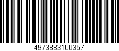 Código de barras (EAN, GTIN, SKU, ISBN): '4973883100357'