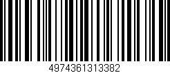 Código de barras (EAN, GTIN, SKU, ISBN): '4974361313382'