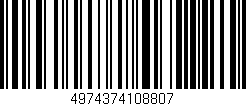 Código de barras (EAN, GTIN, SKU, ISBN): '4974374108807'