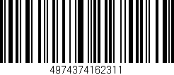 Código de barras (EAN, GTIN, SKU, ISBN): '4974374162311'