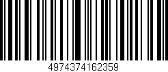 Código de barras (EAN, GTIN, SKU, ISBN): '4974374162359'