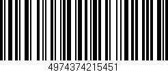 Código de barras (EAN, GTIN, SKU, ISBN): '4974374215451'