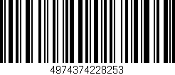 Código de barras (EAN, GTIN, SKU, ISBN): '4974374228253'
