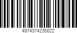 Código de barras (EAN, GTIN, SKU, ISBN): '4974374235022'