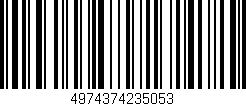 Código de barras (EAN, GTIN, SKU, ISBN): '4974374235053'