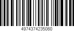 Código de barras (EAN, GTIN, SKU, ISBN): '4974374235060'