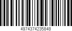 Código de barras (EAN, GTIN, SKU, ISBN): '4974374235848'
