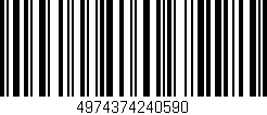 Código de barras (EAN, GTIN, SKU, ISBN): '4974374240590'