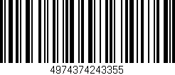 Código de barras (EAN, GTIN, SKU, ISBN): '4974374243355'