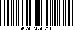 Código de barras (EAN, GTIN, SKU, ISBN): '4974374247711'