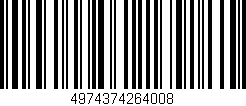 Código de barras (EAN, GTIN, SKU, ISBN): '4974374264008'