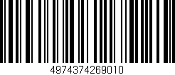 Código de barras (EAN, GTIN, SKU, ISBN): '4974374269010'