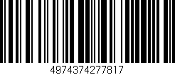 Código de barras (EAN, GTIN, SKU, ISBN): '4974374277817'