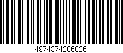 Código de barras (EAN, GTIN, SKU, ISBN): '4974374286826'