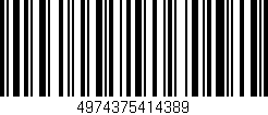 Código de barras (EAN, GTIN, SKU, ISBN): '4974375414389'