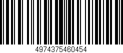 Código de barras (EAN, GTIN, SKU, ISBN): '4974375460454'