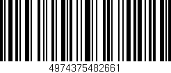 Código de barras (EAN, GTIN, SKU, ISBN): '4974375482661'