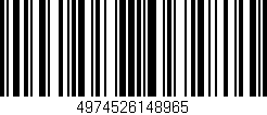 Código de barras (EAN, GTIN, SKU, ISBN): '4974526148965'