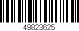 Código de barras (EAN, GTIN, SKU, ISBN): '49823625'