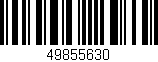 Código de barras (EAN, GTIN, SKU, ISBN): '49855630'