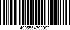 Código de barras (EAN, GTIN, SKU, ISBN): '4985564799897'