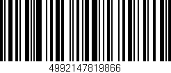 Código de barras (EAN, GTIN, SKU, ISBN): '4992147819866'