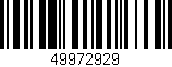 Código de barras (EAN, GTIN, SKU, ISBN): '49972929'