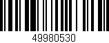 Código de barras (EAN, GTIN, SKU, ISBN): '49980530'