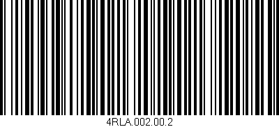 Código de barras (EAN, GTIN, SKU, ISBN): '4RLA.002.00.2'