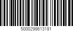 Código de barras (EAN, GTIN, SKU, ISBN): '5000299613191'