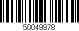 Código de barras (EAN, GTIN, SKU, ISBN): '50049978'