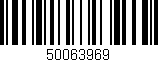 Código de barras (EAN, GTIN, SKU, ISBN): '50063969'