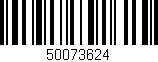 Código de barras (EAN, GTIN, SKU, ISBN): '50073624'