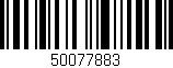 Código de barras (EAN, GTIN, SKU, ISBN): '50077883'