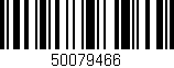 Código de barras (EAN, GTIN, SKU, ISBN): '50079466'