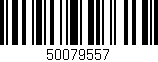 Código de barras (EAN, GTIN, SKU, ISBN): '50079557'