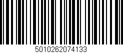 Código de barras (EAN, GTIN, SKU, ISBN): '5010262074133'