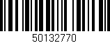 Código de barras (EAN, GTIN, SKU, ISBN): '50132770'