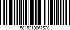 Código de barras (EAN, GTIN, SKU, ISBN): '5015219862528'