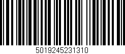 Código de barras (EAN, GTIN, SKU, ISBN): '5019245231310'