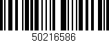 Código de barras (EAN, GTIN, SKU, ISBN): '50216586'